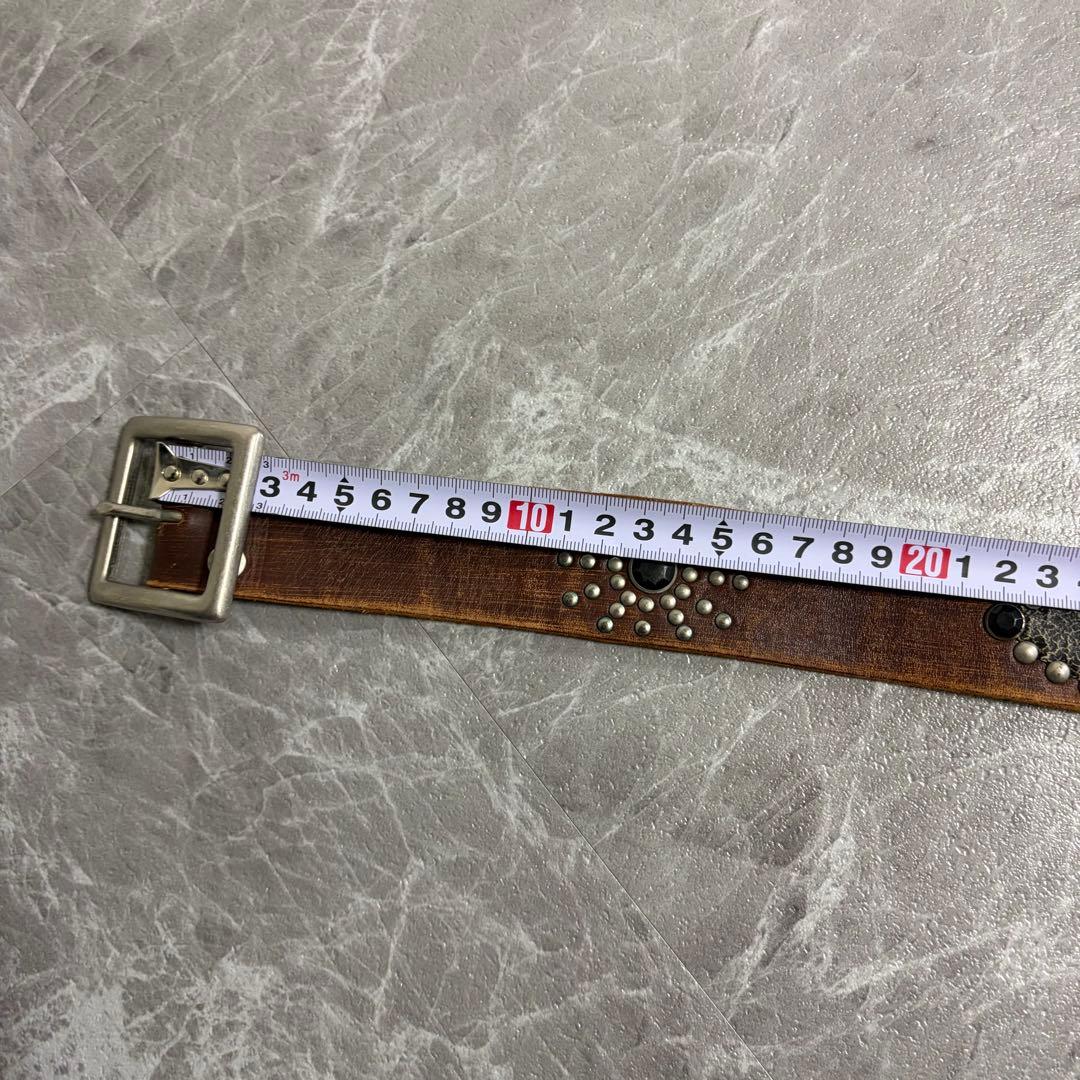 ベルト　レザー　スタッズ　y2k grunge グランジ　アメカジ