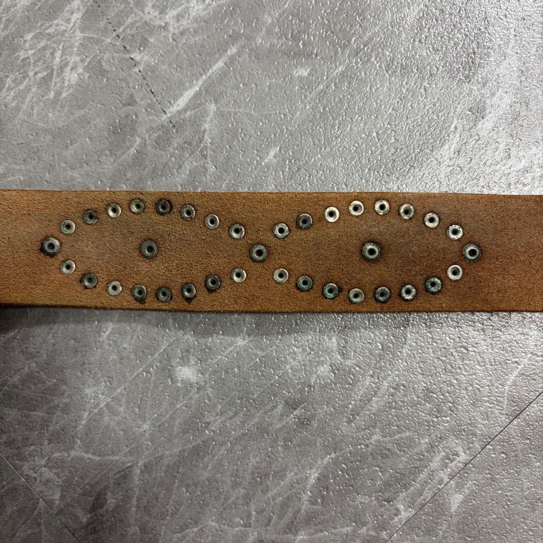 ベルト　レザー　スタッズ　y2k grunge グランジ　アメカジ