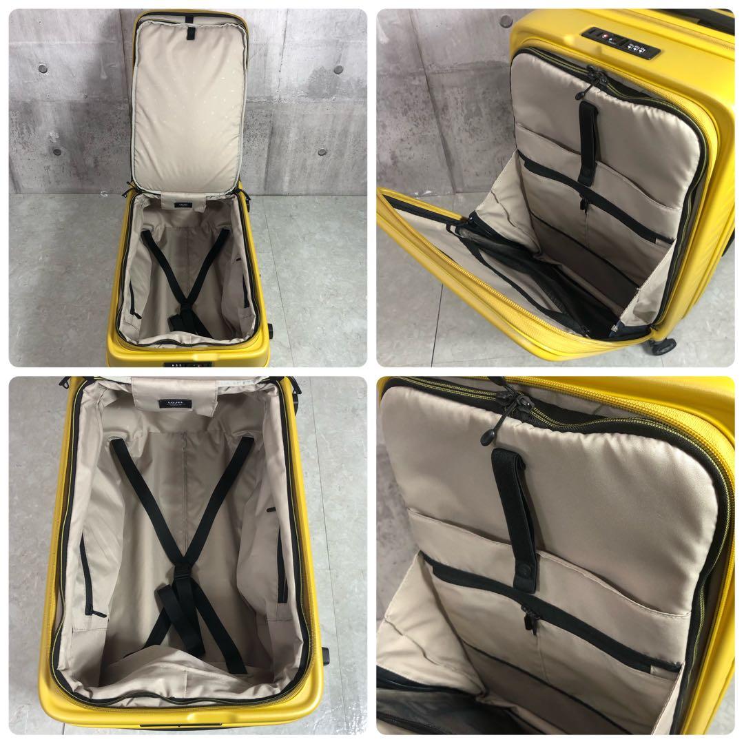 LOJEL　Cubo　スーツケース　マスタードイエロー　TSAロック　S相当