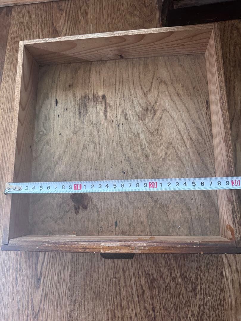 アンティーク引き出し棚 33×57×34