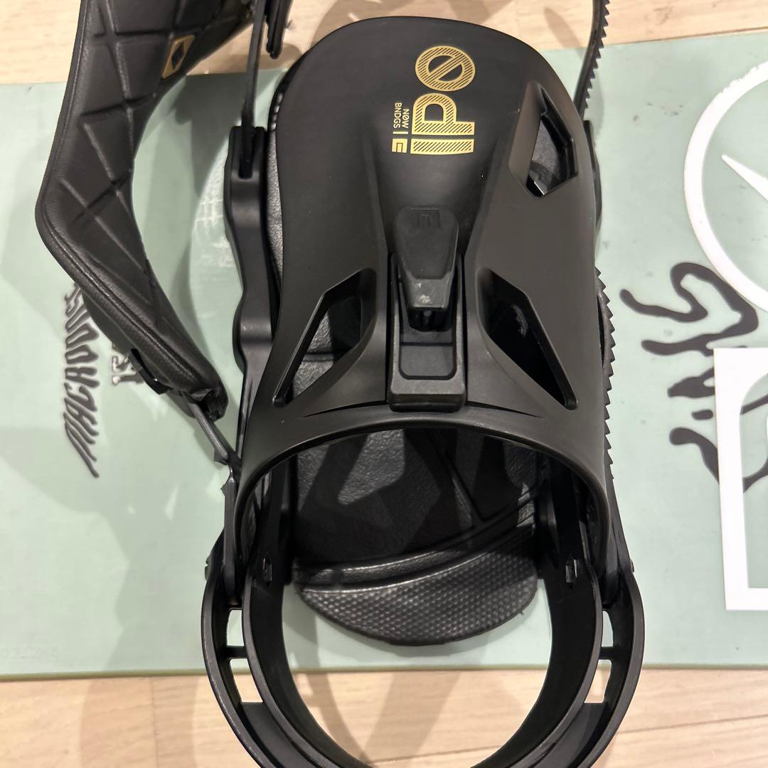 IPO スノーボード ビンディング ブラック