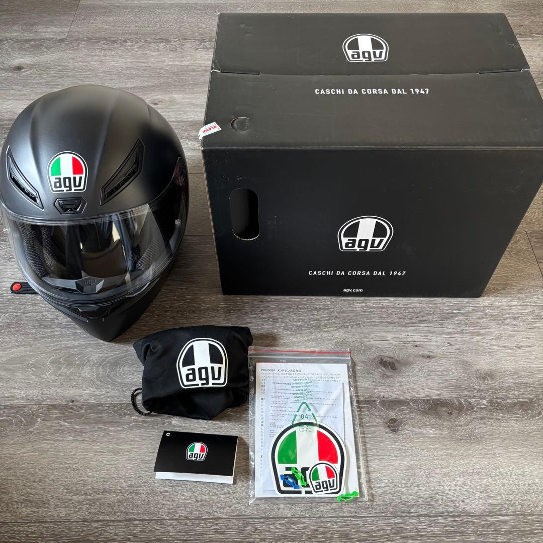 AGV K1 JIST SOLID マットブラック XL