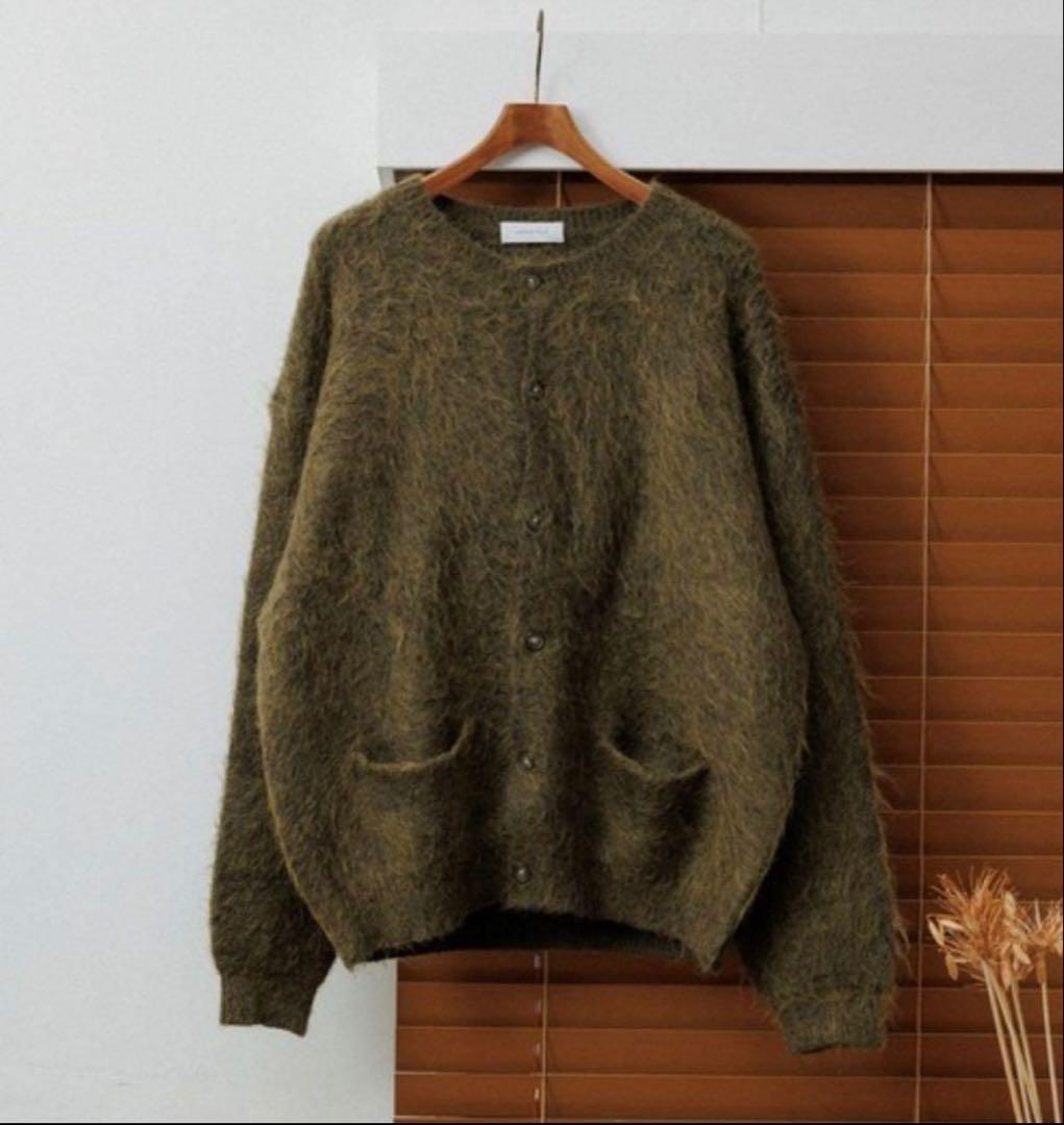 ぽ*ぽ様 ADAM ET ROPÉ モヘアミックス オーバーサイズ カーディガ