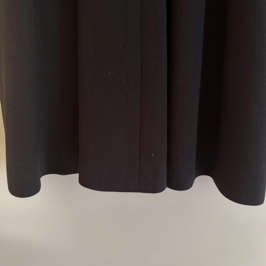 BEST SHANGHAI 黒ロングコート カシミヤ混サイズ40