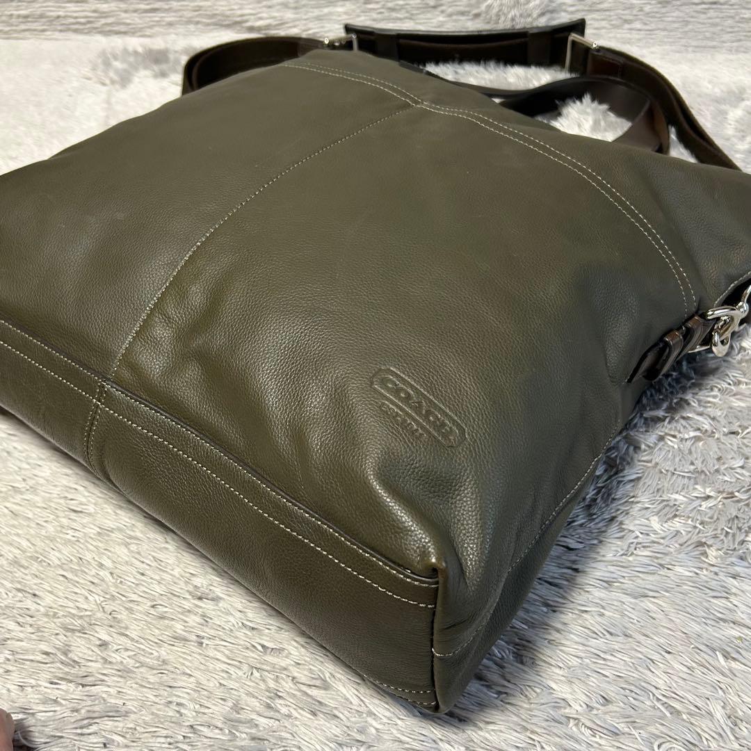 COACH コーチ トンプソン クロスボディ 70493 レザートートバッグ