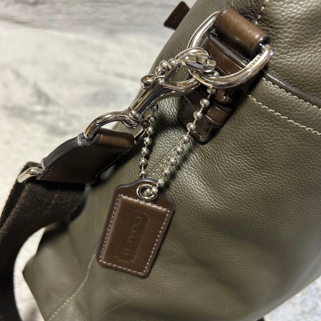 COACH コーチ トンプソン クロスボディ 70493 レザートートバッグ