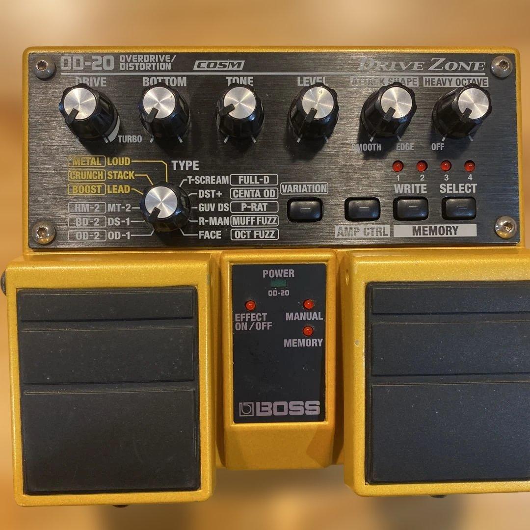 BOSS OD-20 Drive Zone 歪みエフェクター【電池動作確認済】