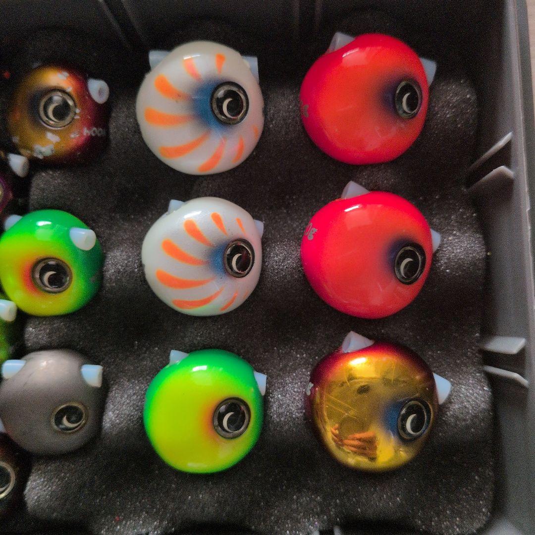 値下げ【合計25個】ジャッカルビンビン玉　タングステン　 45-120g