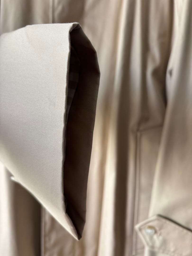 中目黒 DAN 1枚袖 ステンカラーコート シングルラグラン