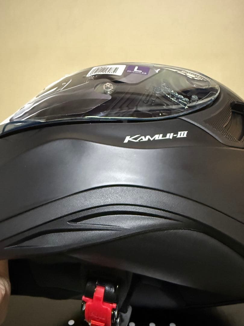 Kabuto KAMUI-III マットブラック フルフェイスヘルメットLサイズ