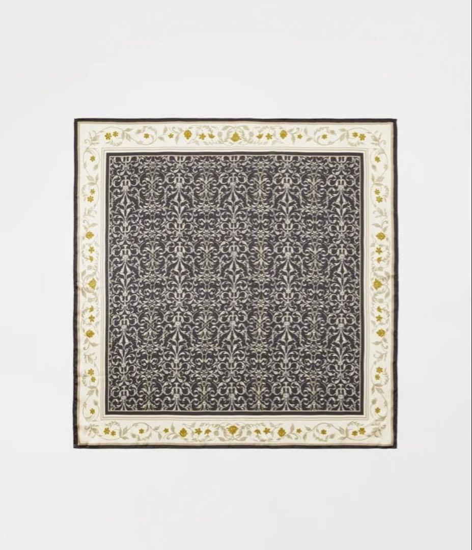 小物 eaphi INDIA PATTERN SATIN SCARF