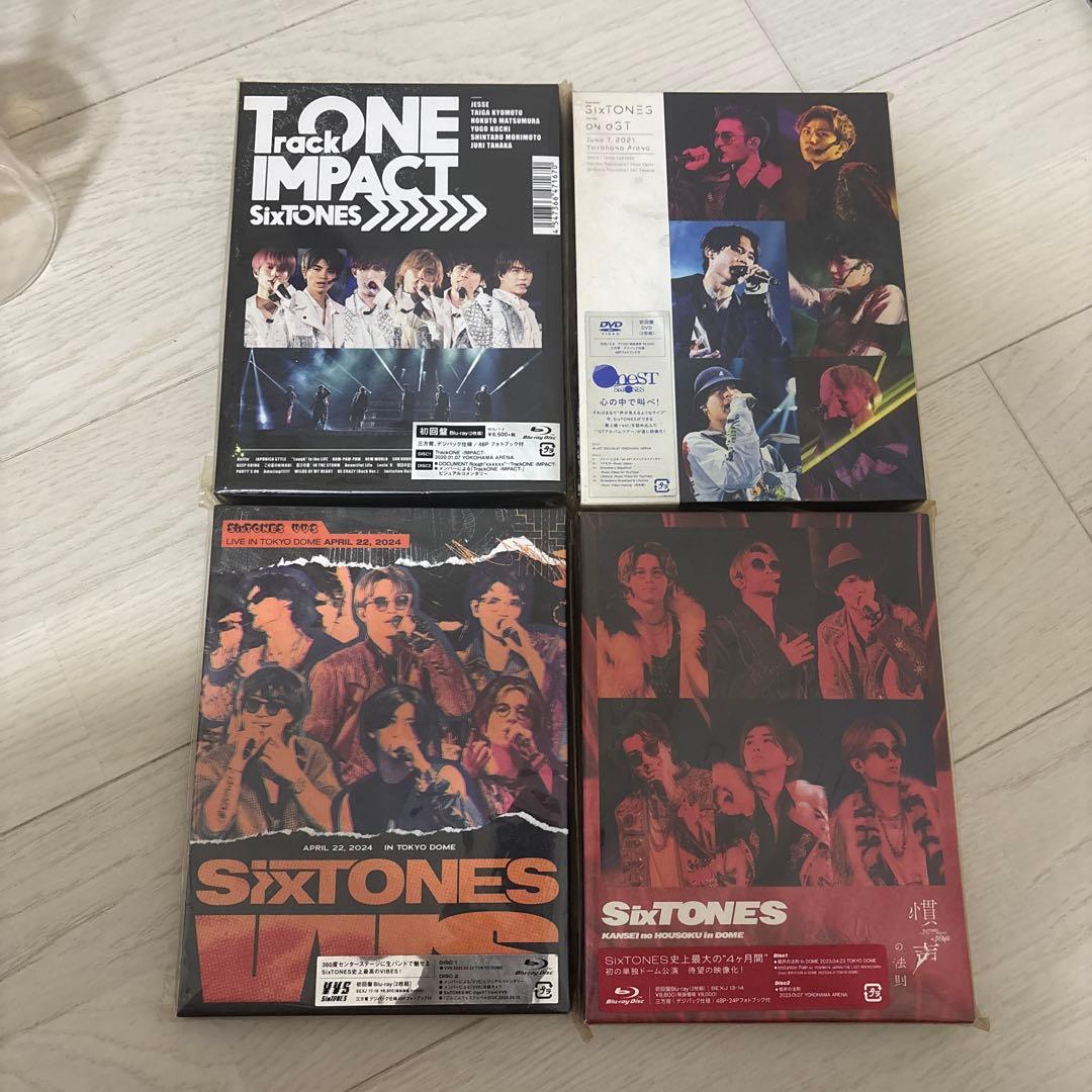 SixTONES Blu-ray 初回盤 セット売り
