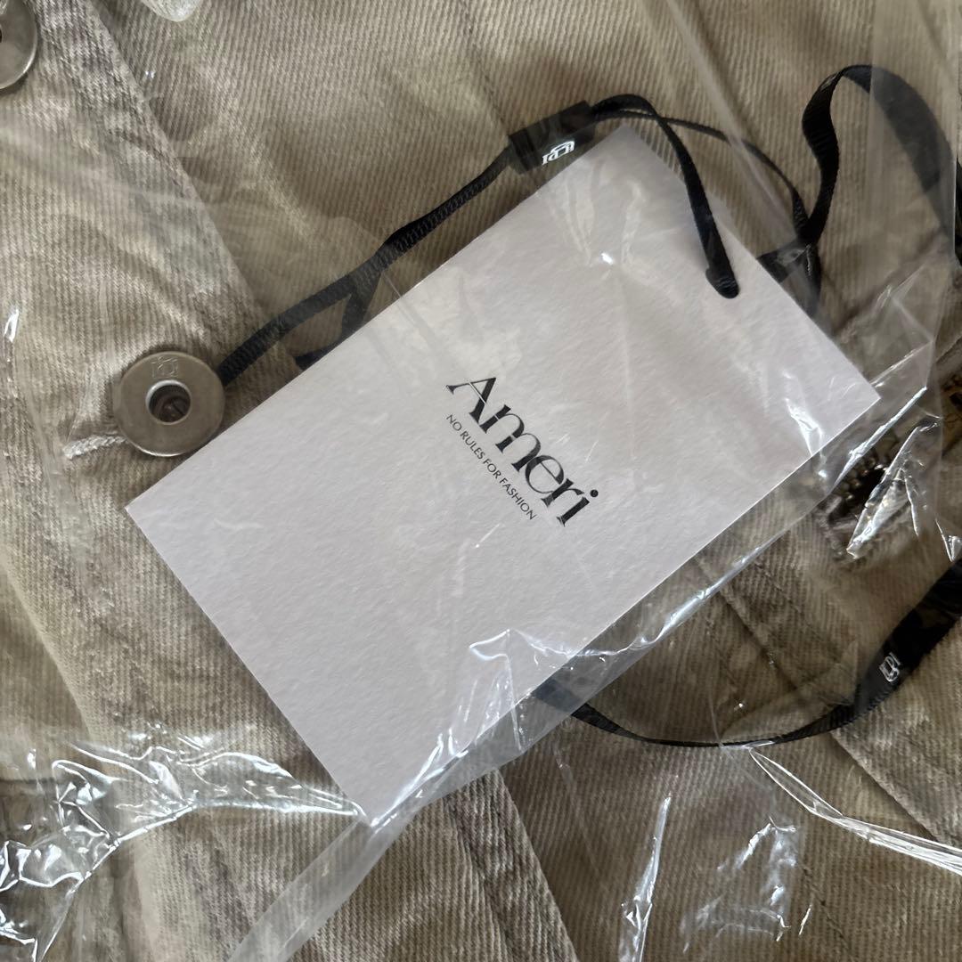 MEDI GRUNGE DENIM WIDE ROMPERS　アイボリーM