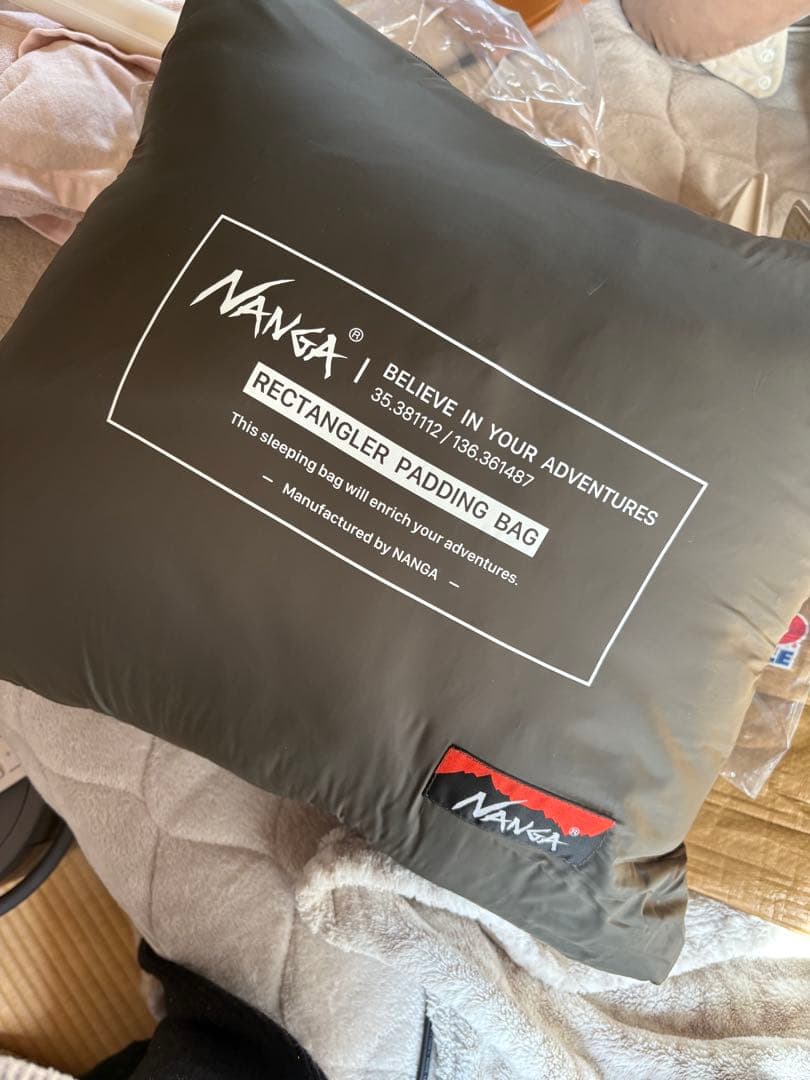 アウトドア寝具 NANGA RECTANGLER PADDING BAG ELKHAKA