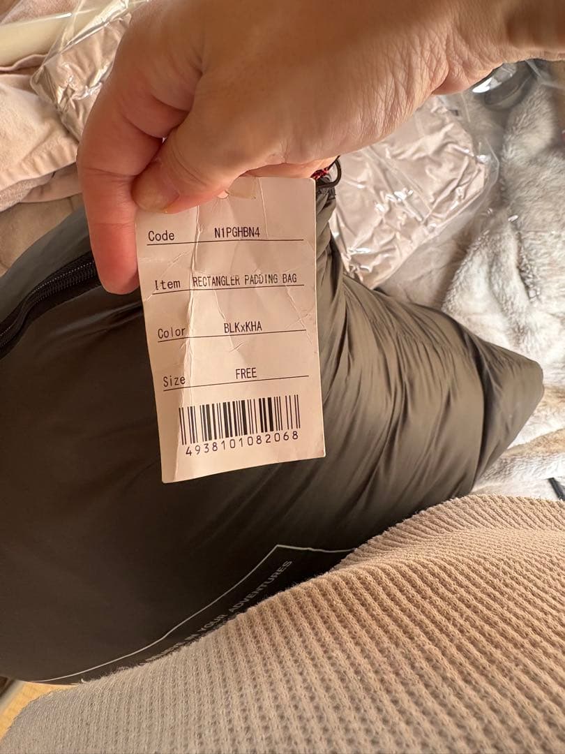 アウトドア寝具 NANGA RECTANGLER PADDING BAG ELKHAKA