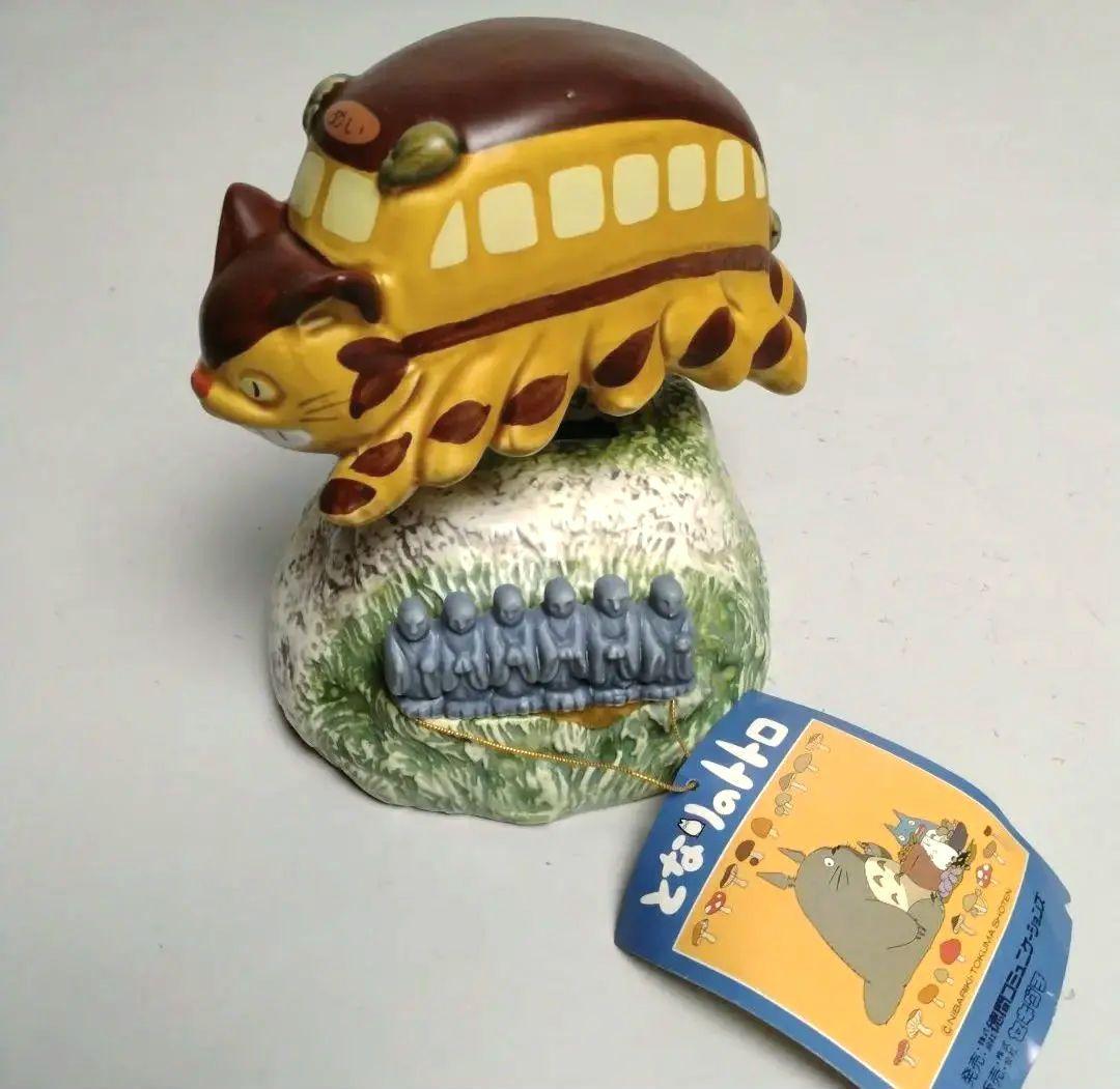 値下げ★　美品　となりのトトロ　ネコバス　オルゴール　スタジオジブリ　置物