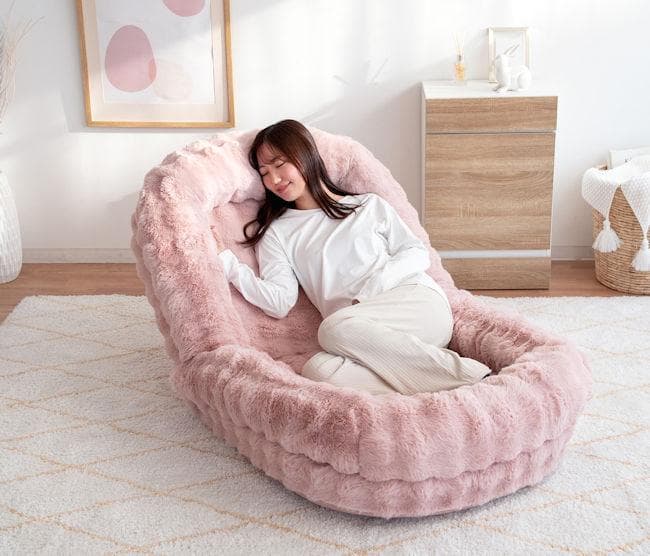 北欧風 １８段階リクライニング式 ３Ｗａｙソファーベッド フロアチェア（281）