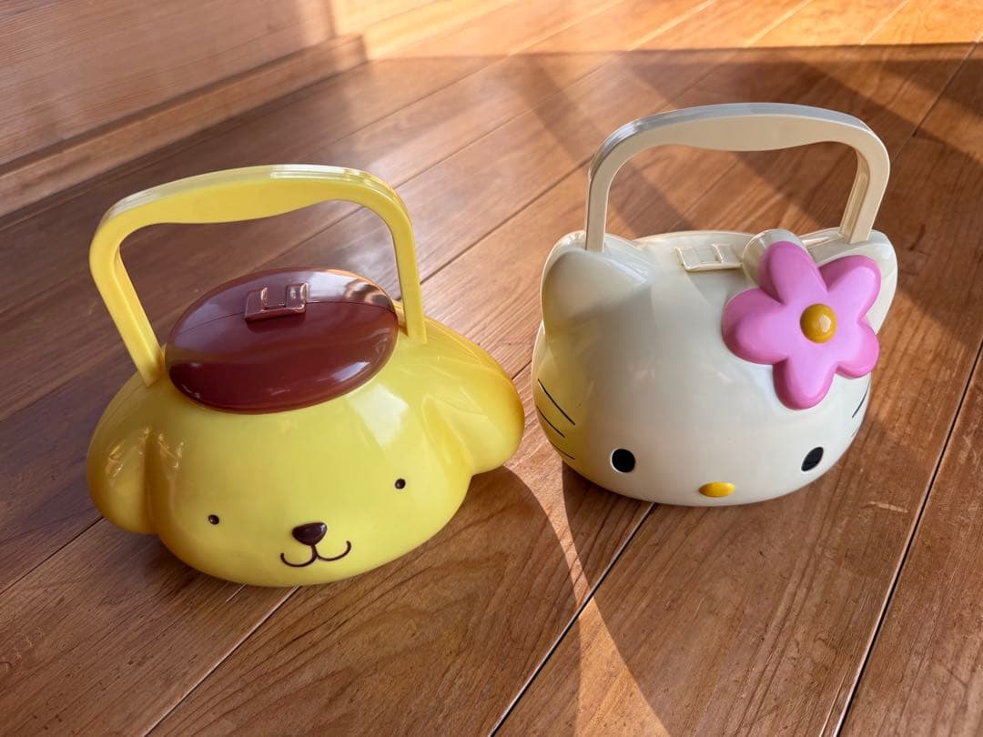 ポムポムプリン ハローキティ小僧寿しコラボ　弁当箱 サンリオ