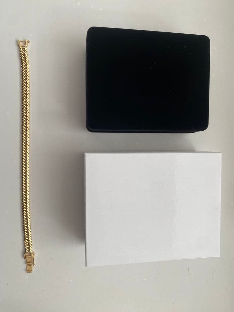 K18 喜平8面トリプルブレスレット20.2g造幣局マーク刻印入