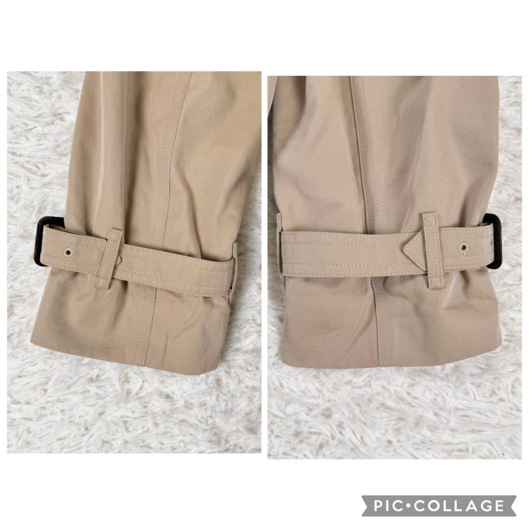 大きい バーバリー ケンジントン トレンチコート ロング メガチェック XL