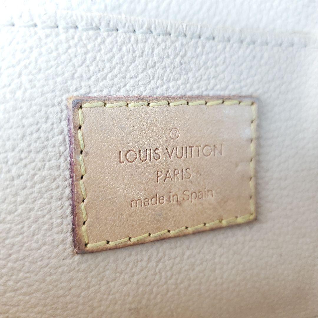 LOUIS VUITTON モノグラム コスメティック ポーチ ポシェット 美品