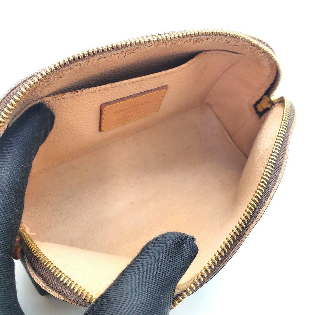 LOUIS VUITTON モノグラム コスメティック ポーチ ポシェット 美品