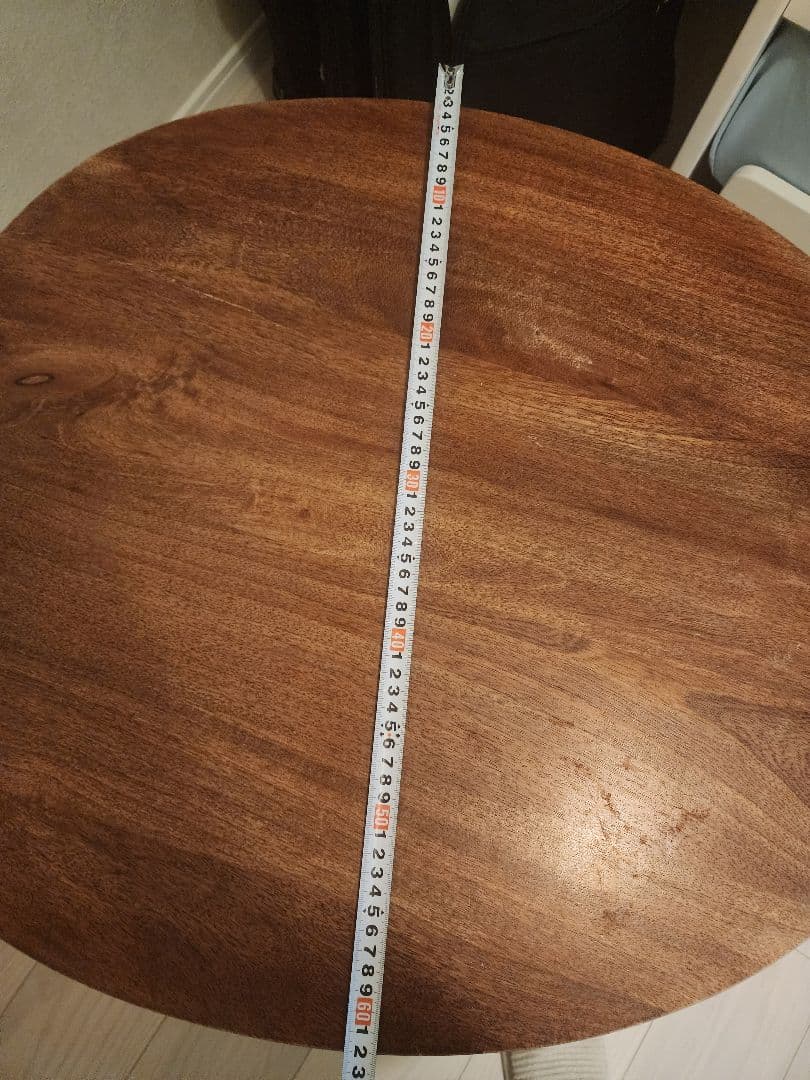 ZARA  ザラホーム ベベル ウッドテーブル 70 x 46 x 60