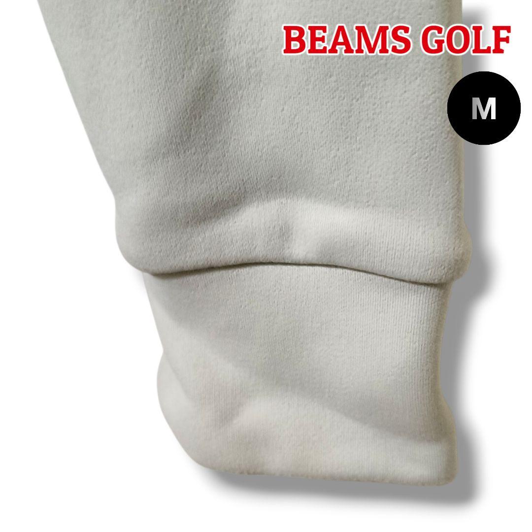 【彩りイエロー】ビームスゴルフ フルジップブルゾン M グレー メンズ ゴルフ