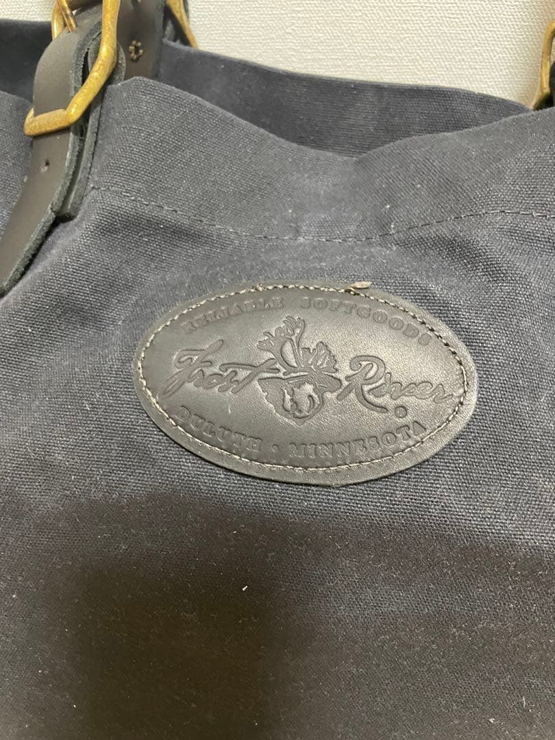 フロストリバーUSA製バザートートバッグUSEDブラック