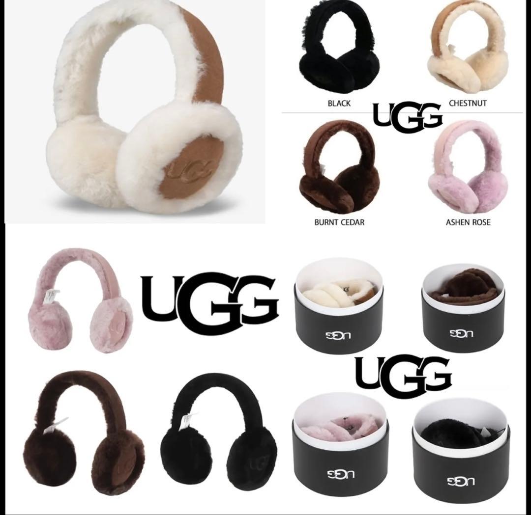 【本日限定値下】UGG ブラック ファー イヤーマフ