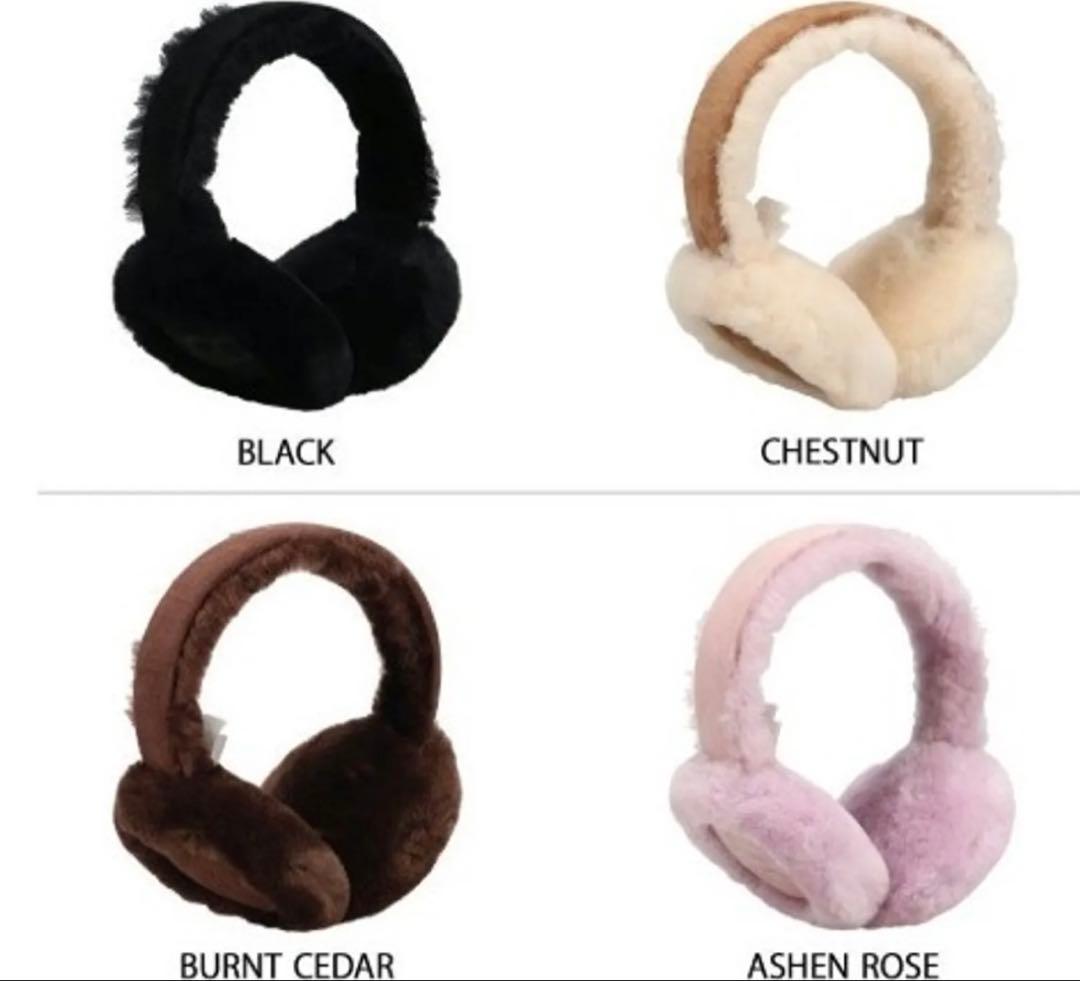 【本日限定値下】UGG ブラック ファー イヤーマフ