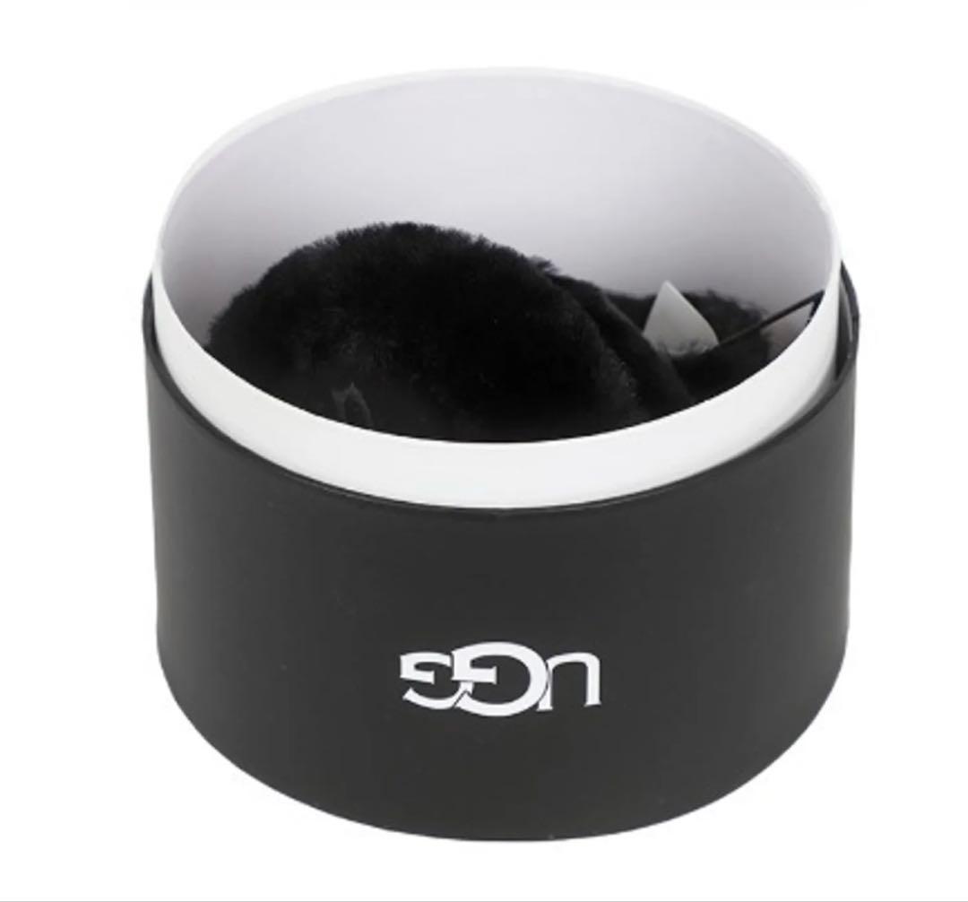 【本日限定値下】UGG ブラック ファー イヤーマフ