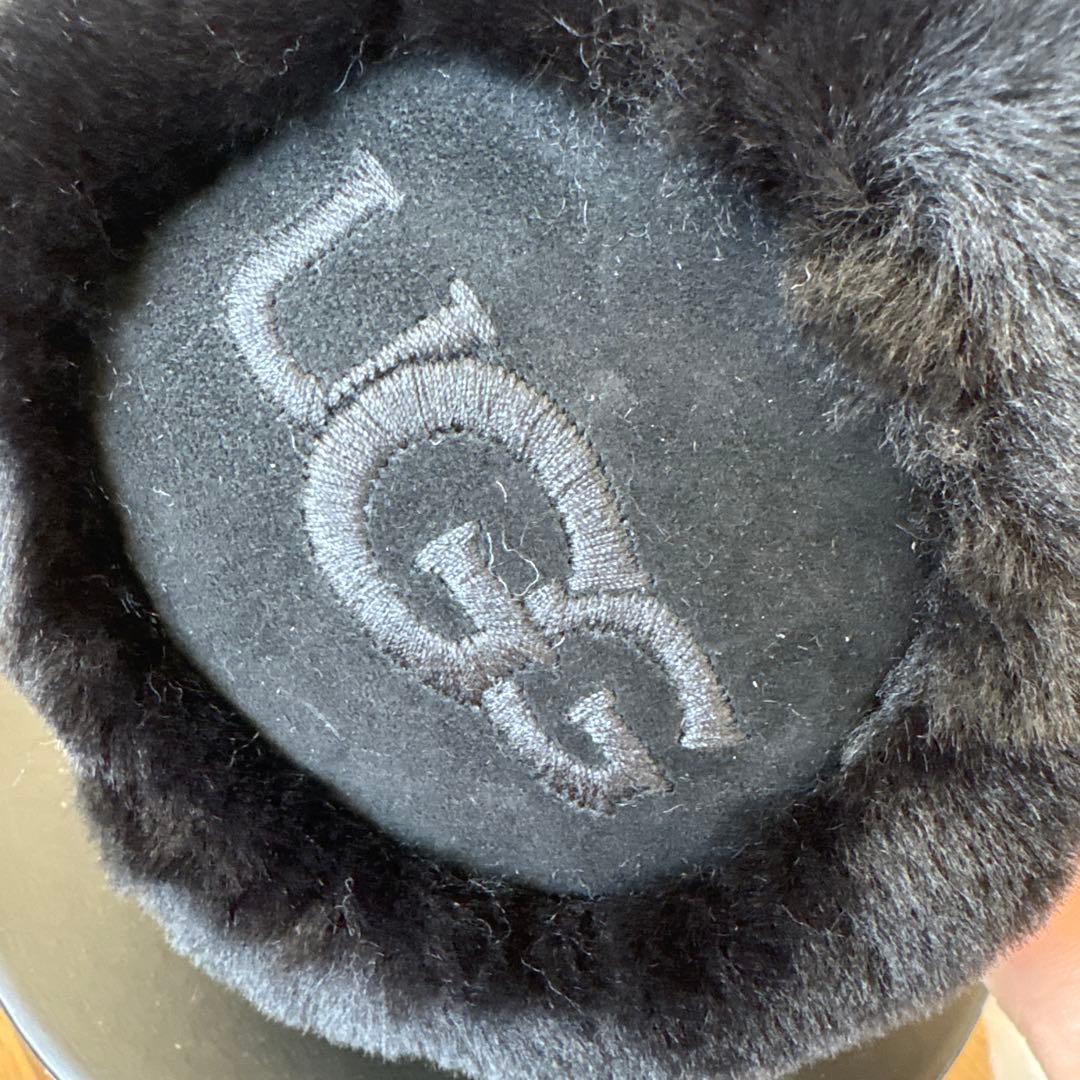 【本日限定値下】UGG ブラック ファー イヤーマフ