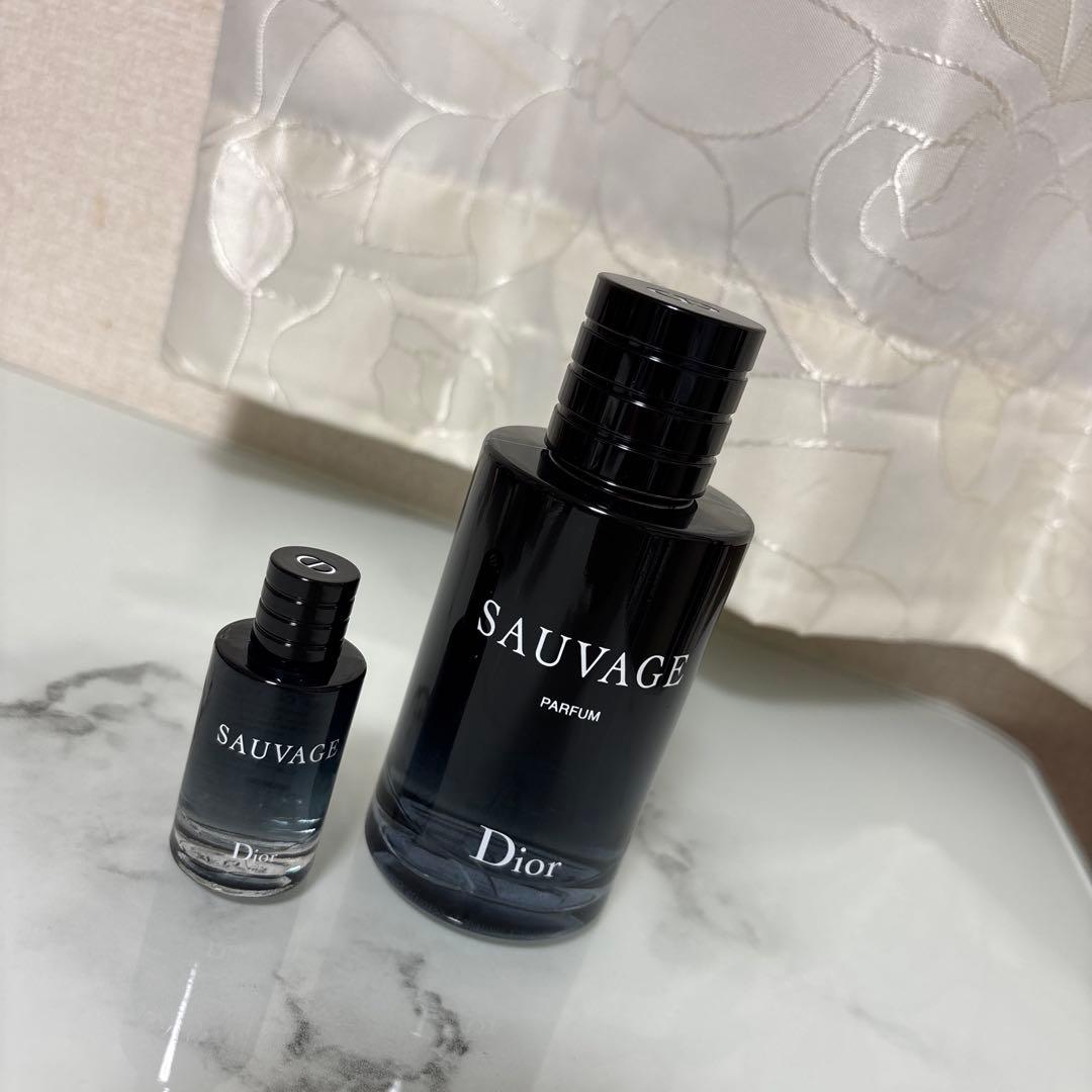 Dior SAUVAGE PARFUM 100ml サンプル付き