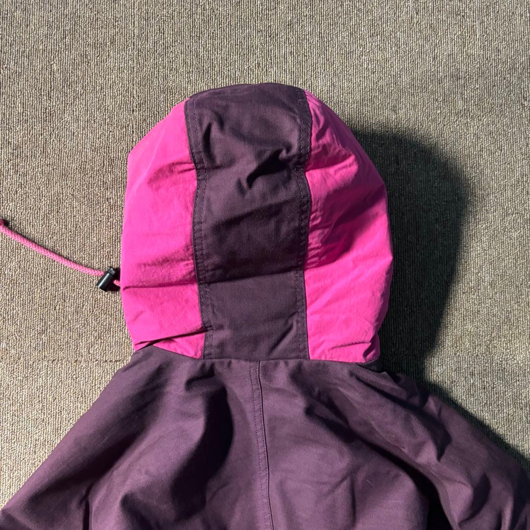 90s ellesse アノラックパーカー スノボウェア ドローコード 短丈