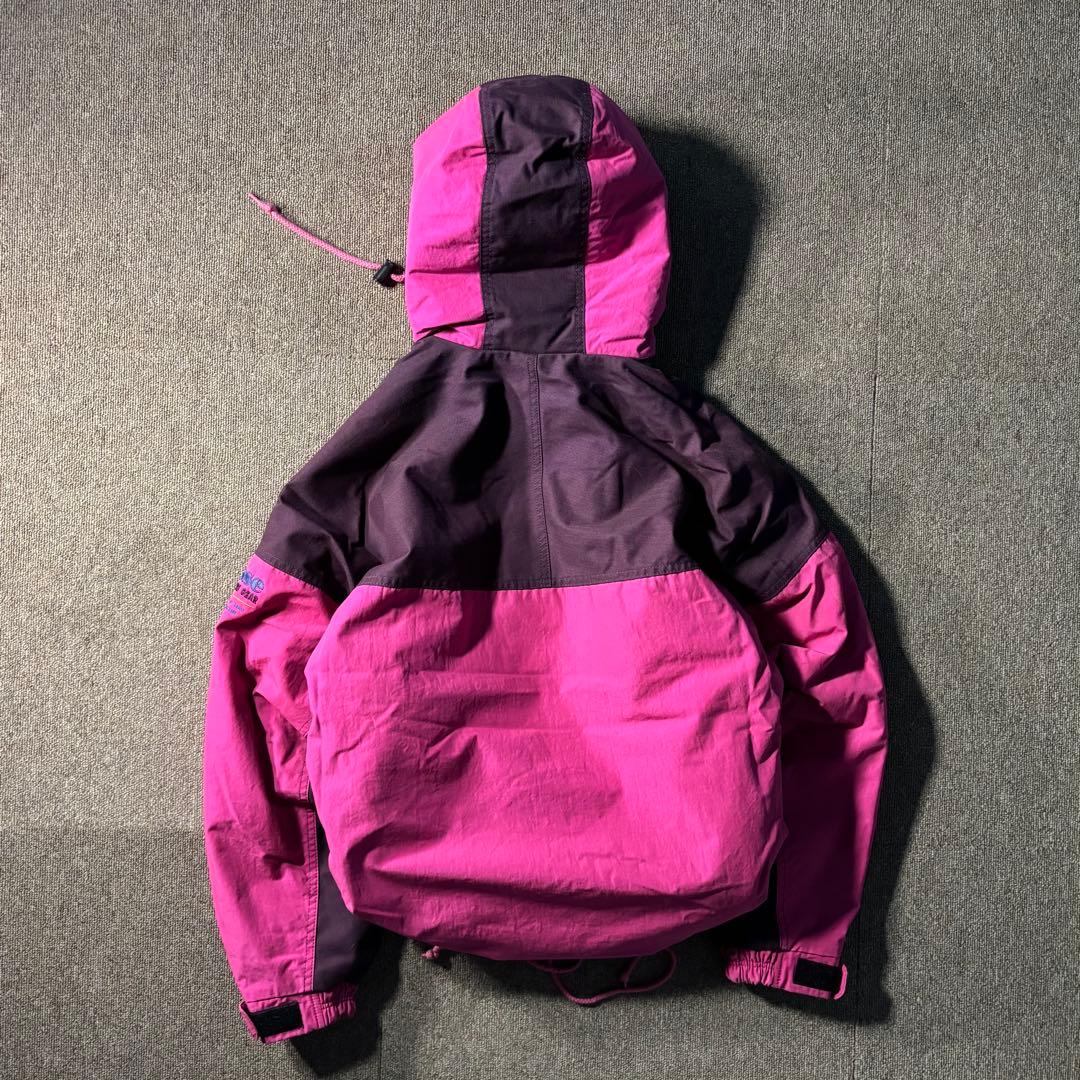 90s ellesse アノラックパーカー スノボウェア ドローコード 短丈