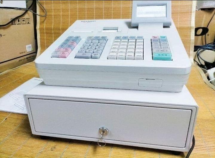 シャープレジスター　XE-A407　PC連携売上管理　上位機種　060100