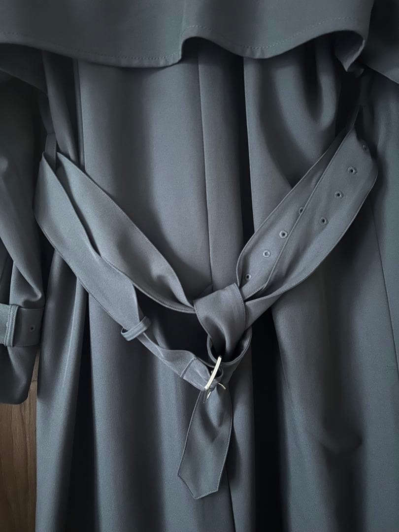 【美品】Loose/ルース モードオーバー ハイネックトレンチコート