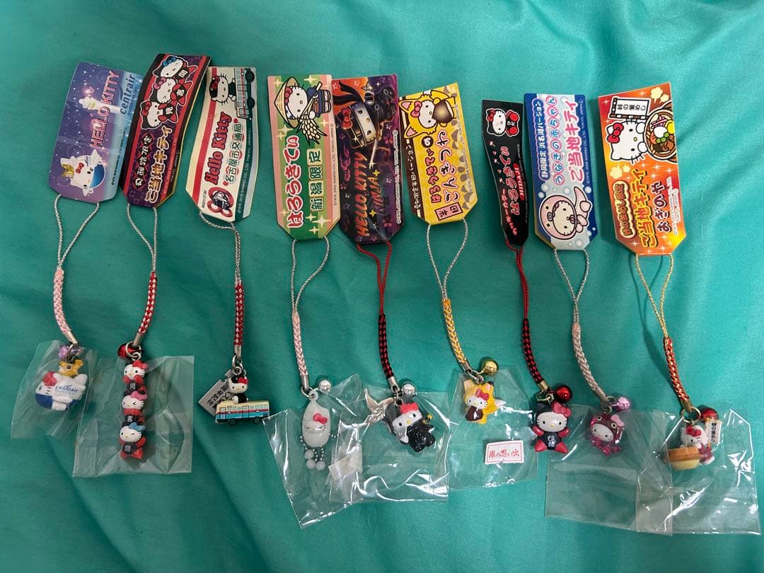 ハローキティ ストラップセット