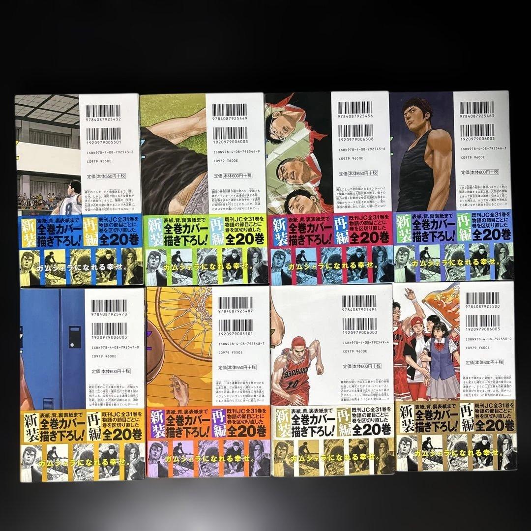【美品・全巻帯あり】SLAM DUNK スラムダンク 新装再編版 全20巻セット
