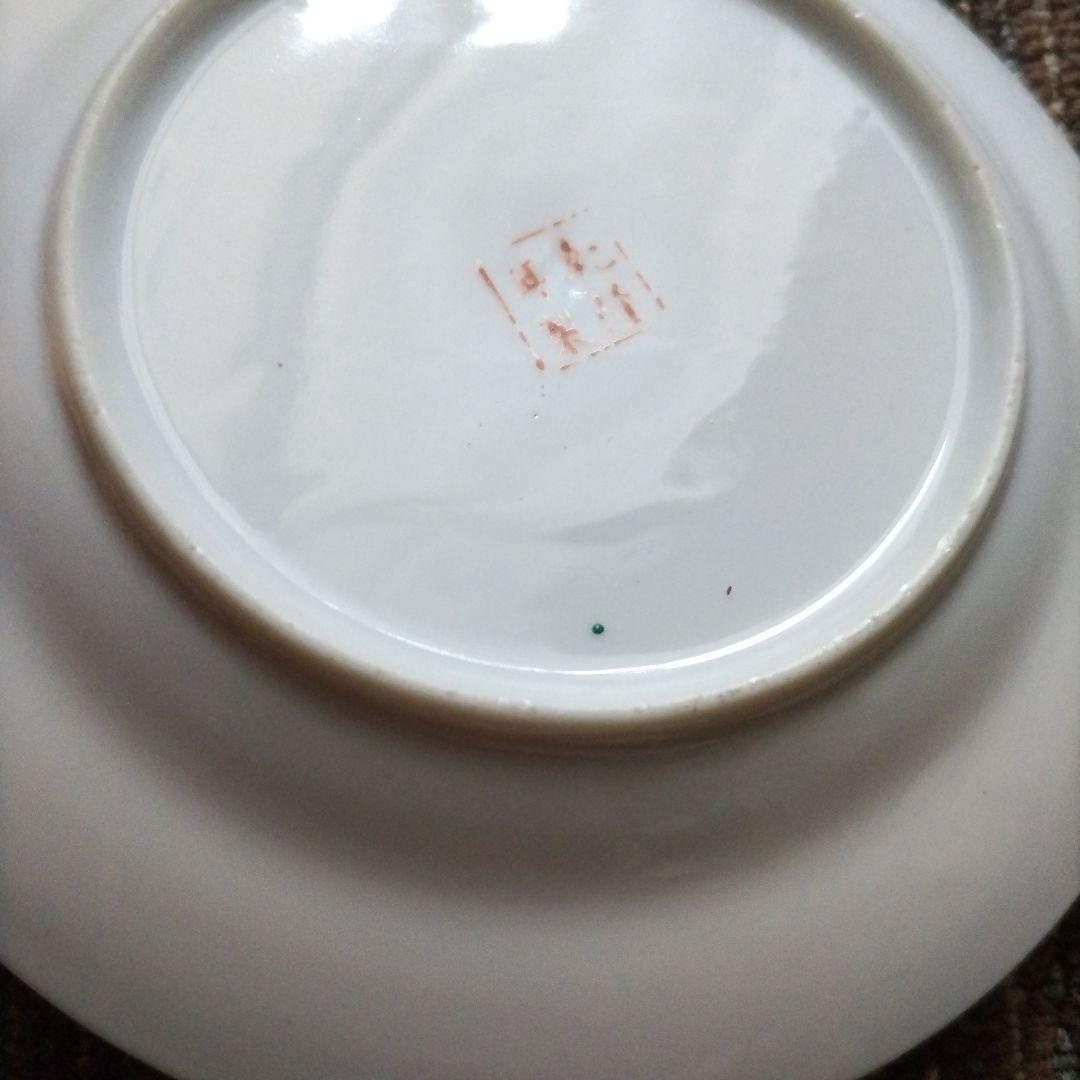 【美品】中国景徳鎮　乾隆年製　粉彩　花詰文様　銘々皿４　小皿４　計８枚