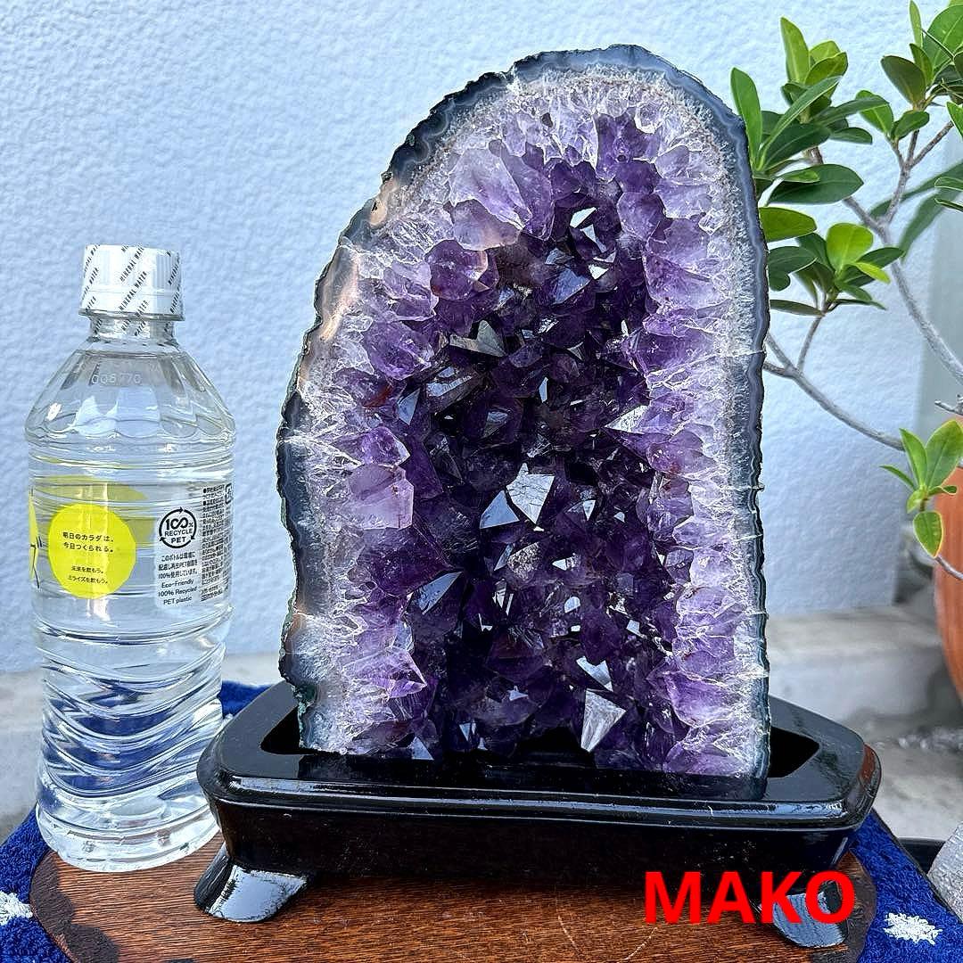 M1741☆アメジストドーム3.4Kg☆ブラジル産☆天然石　原石