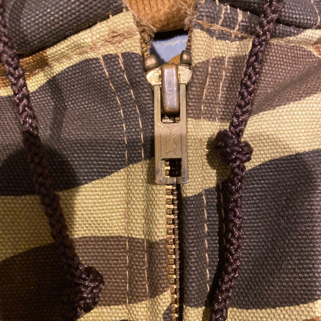 80's 星タグCarhartt カーハート　アクティブジャケット　カモフラ柄