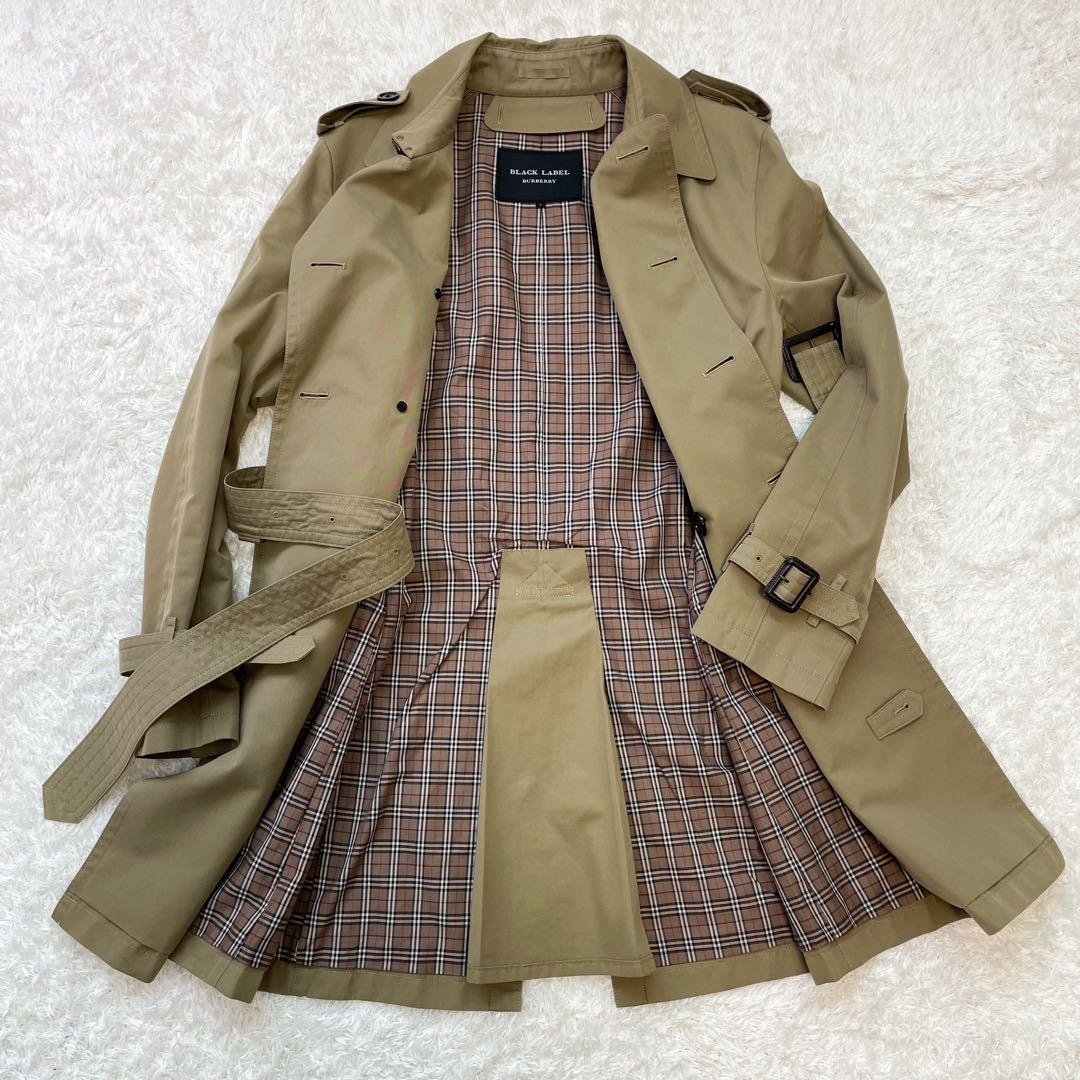 【極美品】バーバリーブラックレーベル トレンチコート ライナー メンズ L