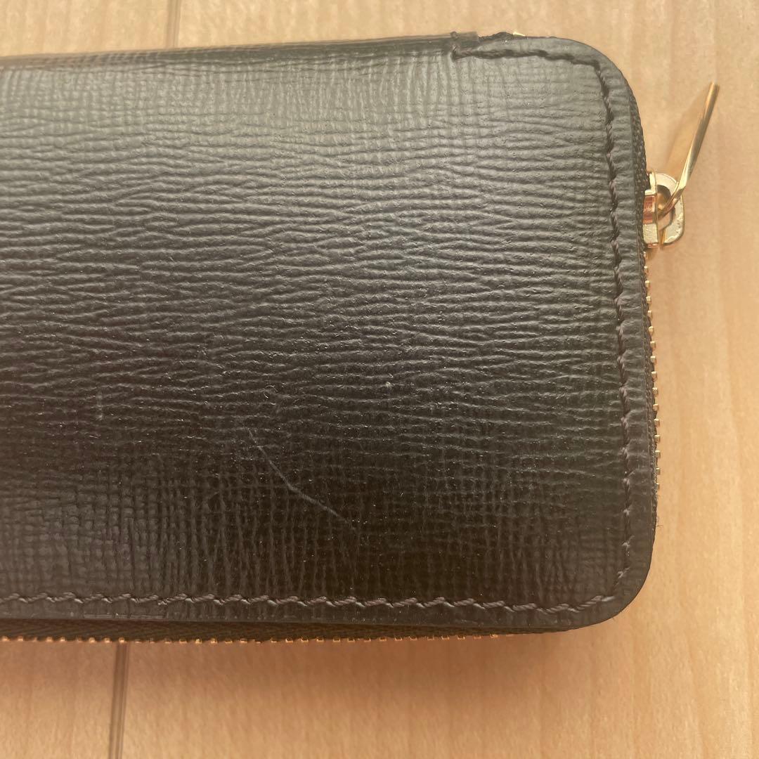 Valextra 黒 レザー ケース