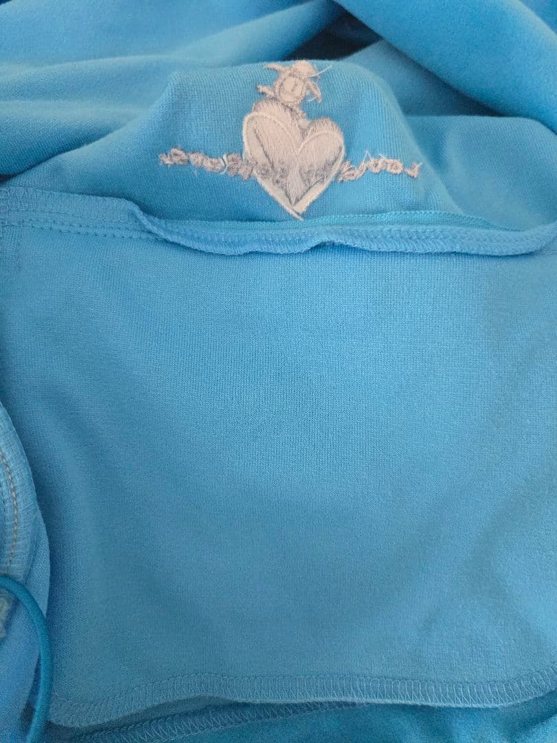 マンシングウェア 水色 ハーフジップセーター トレーナー