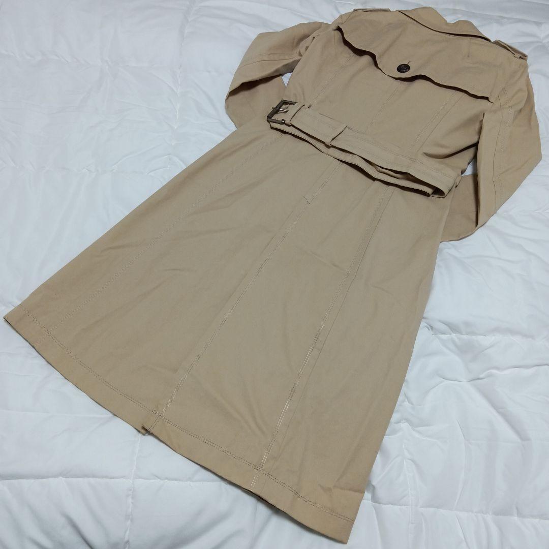 バーバリーブルーレーベル トレンチコート ノバチェック ライナー 38 ロング