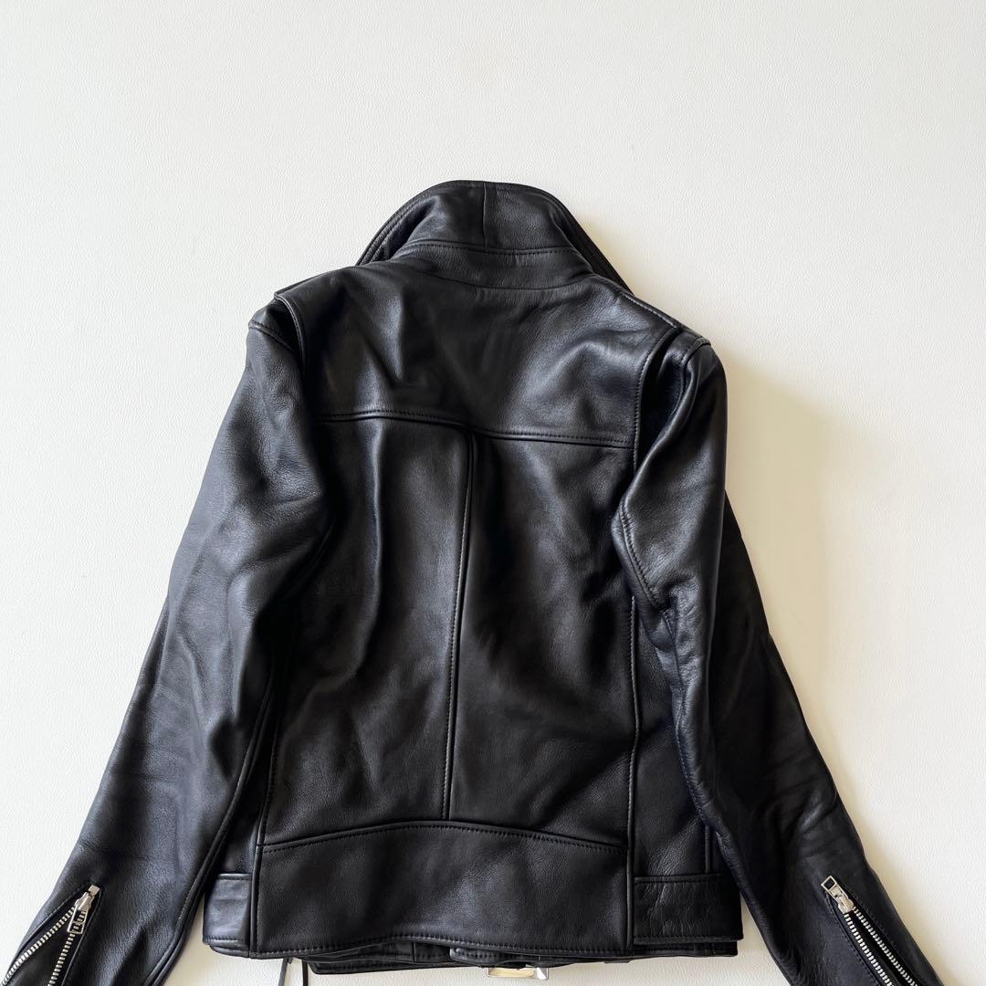 ▼極美品✨TRUNO by NOISEMAKERライダースジャケット ラムレザー