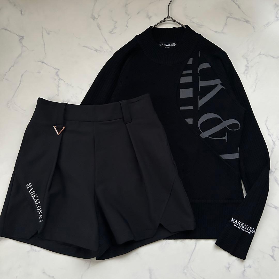 マークアンドロナ 2024年モデル ショートパンツ コードシリーズ ブラック