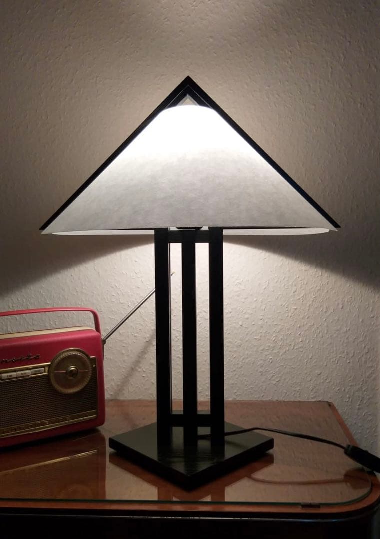 【極美品・レア】DOMUS ドムス テーブルランプ ブラック ドイツ製